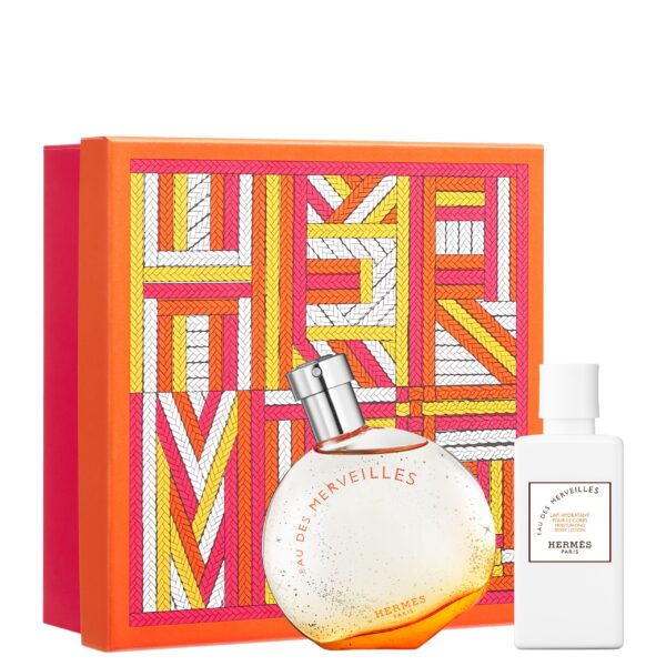 Hermes Eau Des Merveilles 2 piece v2 Eau de Toilette for Women – 2 piece gift set - v2