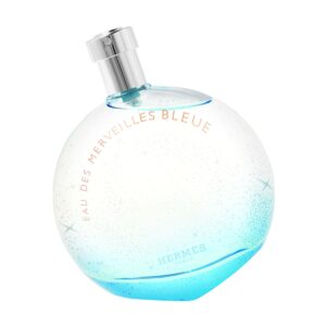 Hermes Eau Des Merveilles Bleue Eau de Toilette for Women – 3.3 oz