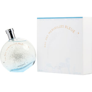 Hermes Eau Des Merveilles Bleue Eau de Toilette for Women – 3.3 oz