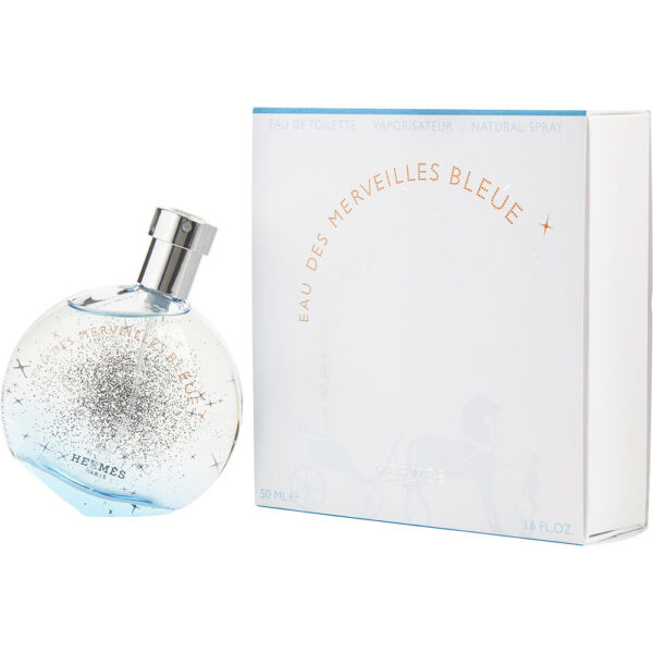 Hermes Eau Des Merveilles Bleue Eau de Toilette for Women – 1.6 oz