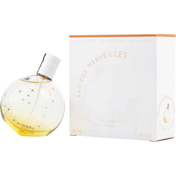 Hermes Eau Des Merveilles Eau de Toilette for Women – 1 oz