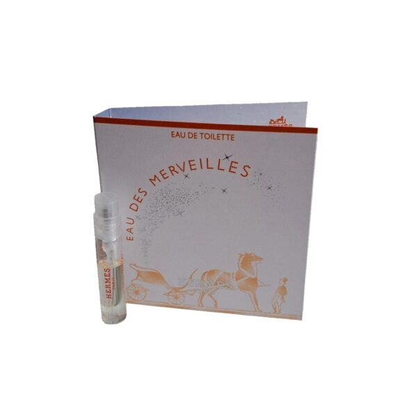 Hermes Eau Des Merveilles Eau de Toilette for Women – 0.06 oz