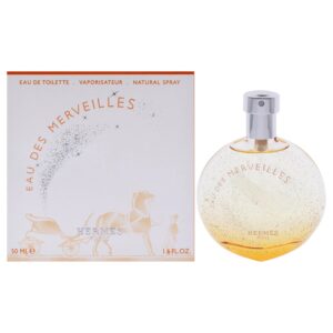 Hermes Eau Des Merveilles Eau de Toilette for Women – 1.6 oz
