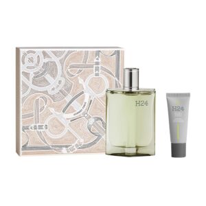 Hermes H24 EAU DE PARFUM SPRAY 3.4 OZ & MOISTURIZER SET