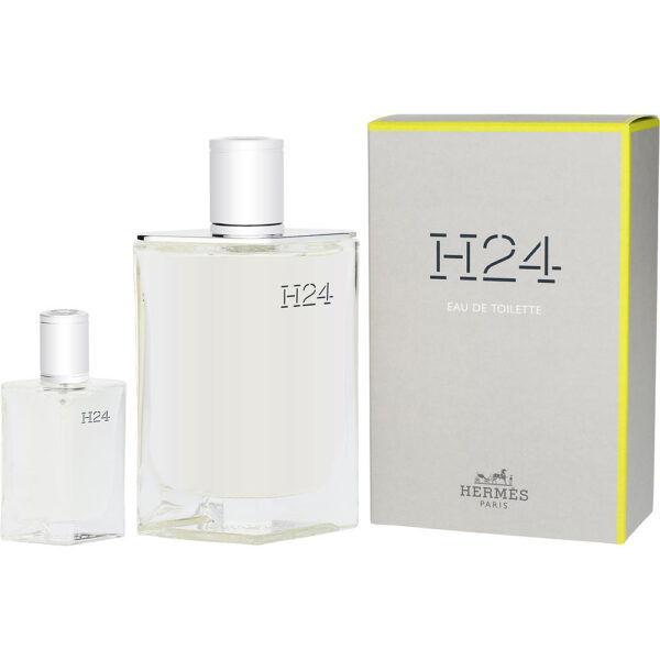 Hermès H24 EDT Refillable Spray for Men - 3.4 oz & 0.42 oz Mini
