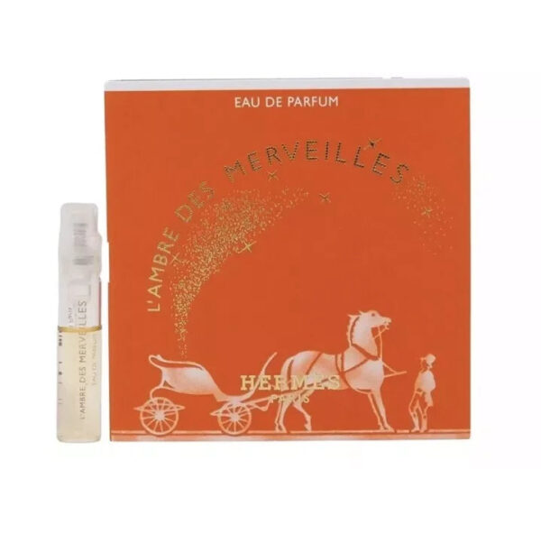 Hermes L'Ambre Des Merveilles Eau de Parfum for Women – 0.07 oz