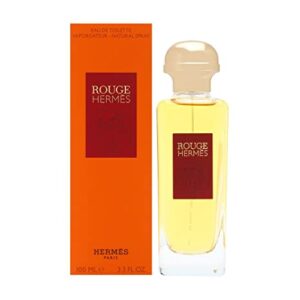 Hermes Rouge Eau de Toilette for Women – 3.3 oz