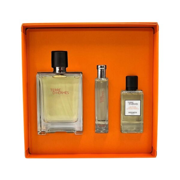 Hermes Terre D'Hermes 3 piece v4 Eau de Toilette for Men – 3 piece gift set - v4