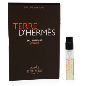 Hermes Terre d'Hermes Eau Intense Vetiver Eau de Parfum for Men – 0.07 oz