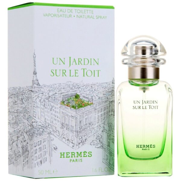 Hermes Un Jardin Sur Le Toit Eau de Toilette for Unisex – 1.7 oz