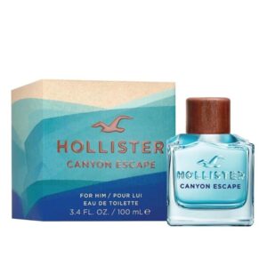 Hollister Canyon Escape Eau de Toilette for Men – 3.4 oz