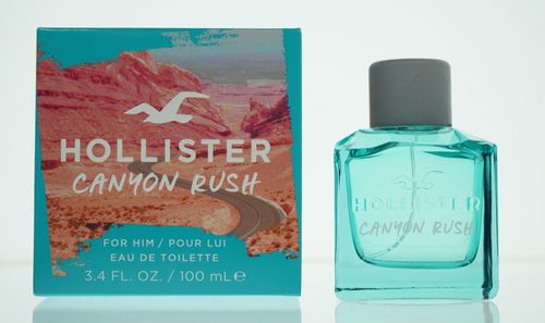 Hollister Canyon Rush Cologne for Men – Eau de Toilette 3.4 oz