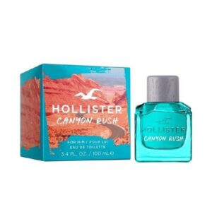 Hollister Canyon Rush Eau de Toilette for Men – 3.4 oz