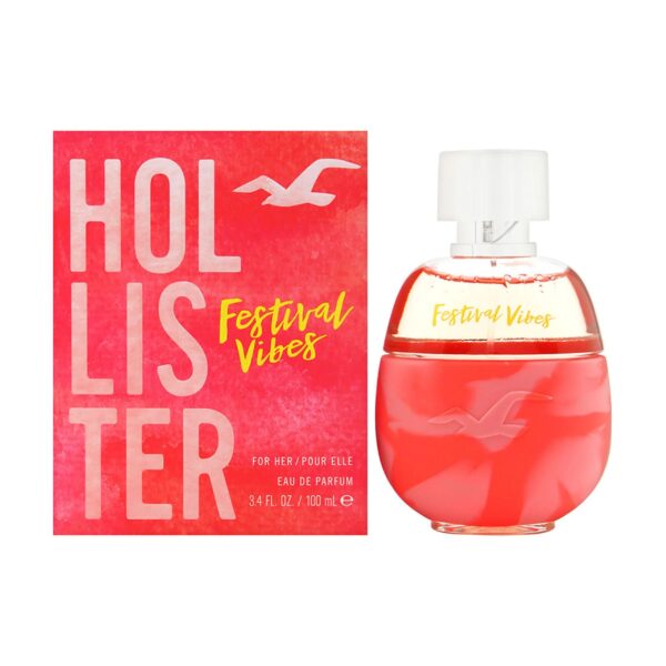 Hollister Festival Vibes Eau de Parfum for Women – 3.4 oz