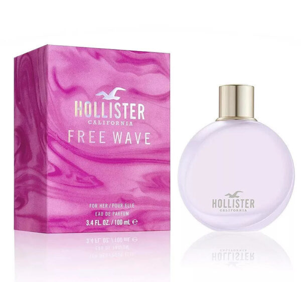 Hollister Free Wave Eau de Parfum for Women – 3.4 oz