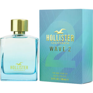 Hollister Wave 2 Eau de Toilette for Men – 3.4 oz