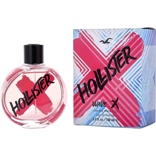 Hollister Wave X Eau de Parfum for Women – 3.4 oz