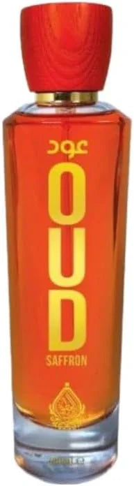House of Perfumes Oud Saffron Eau de Parfum for Men – 3.3 oz