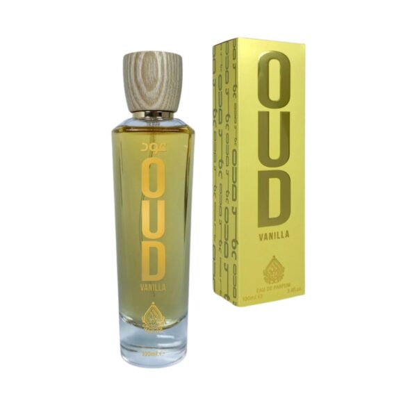 House of Perfumes Oud Vanilla Eau de Parfum for Men – 3.3 oz