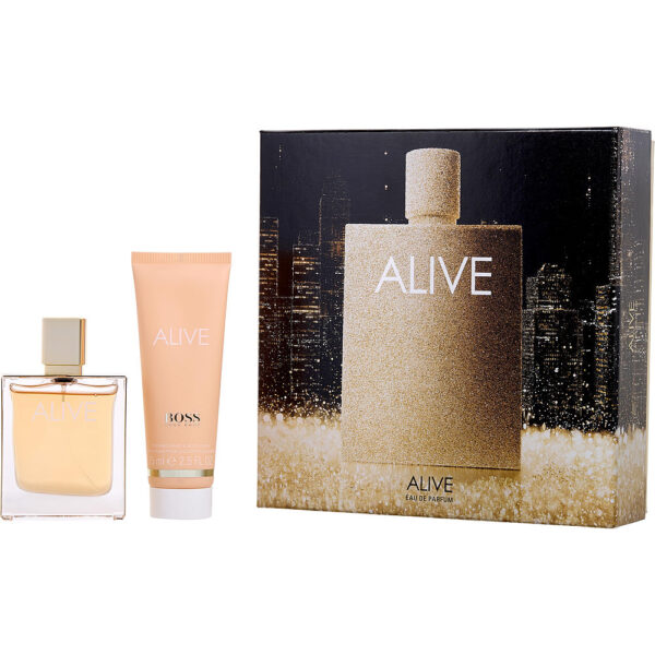 Hugo Boss Alive EAU DE PARFUM SPRAY 1.7 OZ & BODY LOTION SET