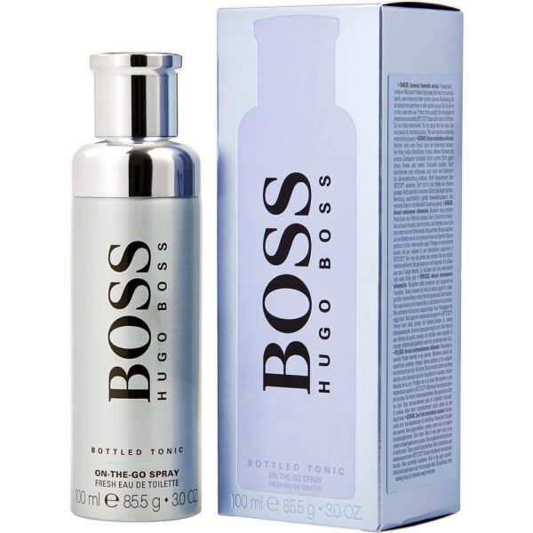 Hugo Boss Boss Bottled Tonic ON THE GO FRESH Eau de Toilette for Men – 3 oz