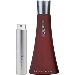 Hugo Deep Red by Hugo Boss EAU DE PARFUM SPRAY 0.27 OZ Travel Size