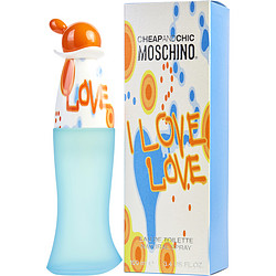 I Love Love by Moschino EDT Spray for Women, 3.4 oz