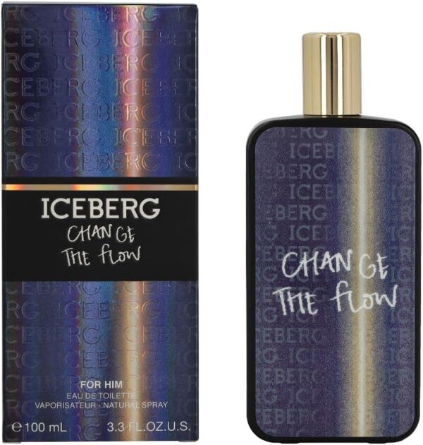 Iceberg Change The Flow Eau de Toilette for Men – 3.4 oz