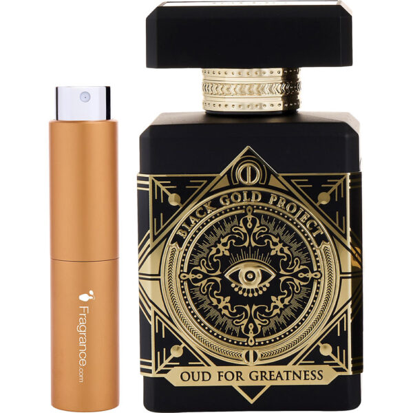 Initio Parfums Prives Oud For Greatness TRAVEL Eau de Parfum for Unisex – 0.27 oz
