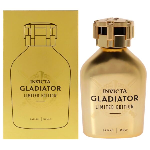 Invicta Gladiator Eau de Parfum for Men – 3.4 oz