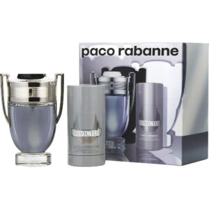 Invictus by Paco Rabanne EDT Spray 3.4 oz & Deodorant Stick Set