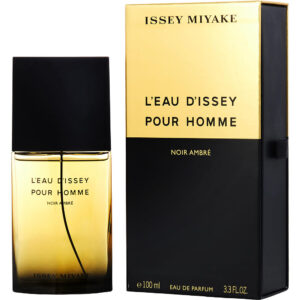 Issey Miyake L'eau D'issey Noir Ambre Eau de Parfum for Men – 3.3 oz
