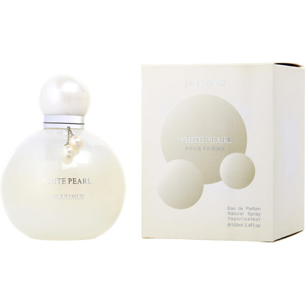 J.Maximus White Pearl Eau de Parfum for Women – 3.4 oz