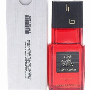 Jacques Bogart One Man Show Ruby Edition Eau de Toilette for Men – 3.3 oz