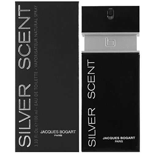 Jacques Bogart Silver Scent Eau de Toilette for Men – 3.4 oz