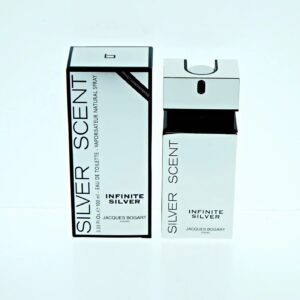 Jacques Bogart Silver Scent Infinite Silver Eau de Toilette for Men – 3.3 oz