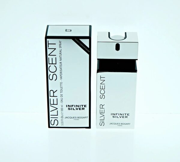 Jacques Bogart Silver Scent Infinite Silver Eau de Toilette for Men – 3.3 oz