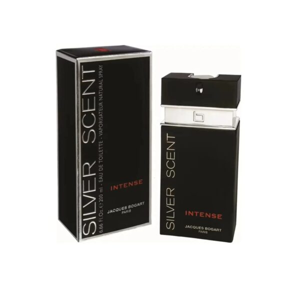 Jacques Bogart Silver Scent Intense Eau de Toilette for Men – 6.7 oz