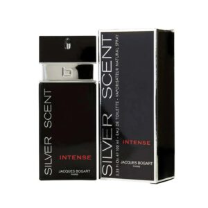 Jacques Bogart Silver Scent Intense Eau de Toilette for Men – 3.4 oz
