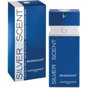 Jacques Bogart Silver Scent Midnight Eau de Toilette for Men – 3.4 oz