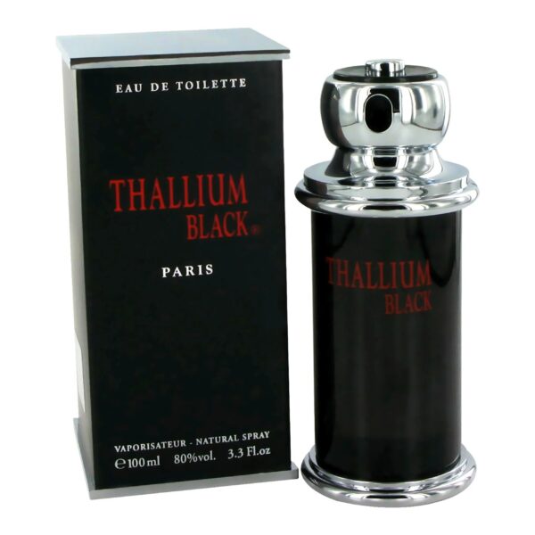 Jacques Evard Yves De Sistelle Thallium Black Eau de Toilette for Men – 3.4 oz
