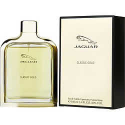 Jaguar Classic Gold Eau de Toilette for Men - 3.4 oz