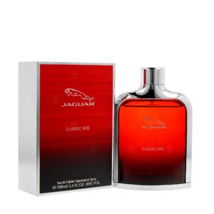 Jaguar Classic Red Eau de Toilette for Men – 3.4 oz