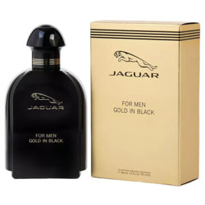 Jaguar Gold In Black Eau de Toilette for Men – 3.4 oz
