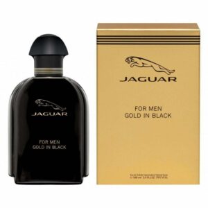 Jaguar Gold In Black Eau de Toilette for Men – 3.4 oz