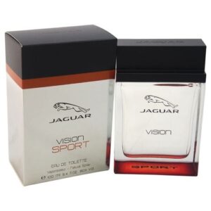 Jaguar Vision Sport Eau de Toilette for Men, 3.4 oz