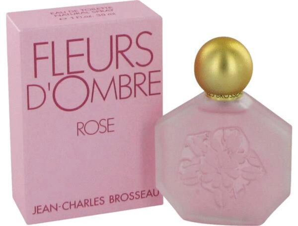 Jean Charles Brosseau Fleurs D'Ombre Rose Eau de Toilette for Women – 3.4 oz
