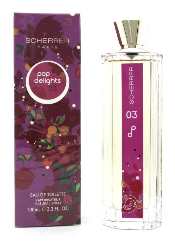 Jean Louis Scherrer Pop Delights 03 Eau de Toilette for Women – 3.4 oz