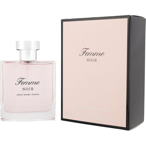 Jean Marc Paris Femme Noir Eau de Parfum for Women – 3.4 oz