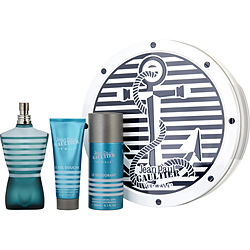 Jean Paul Gaultier EDT Spray 4.2 oz with Shower Gel & Deodorant Set